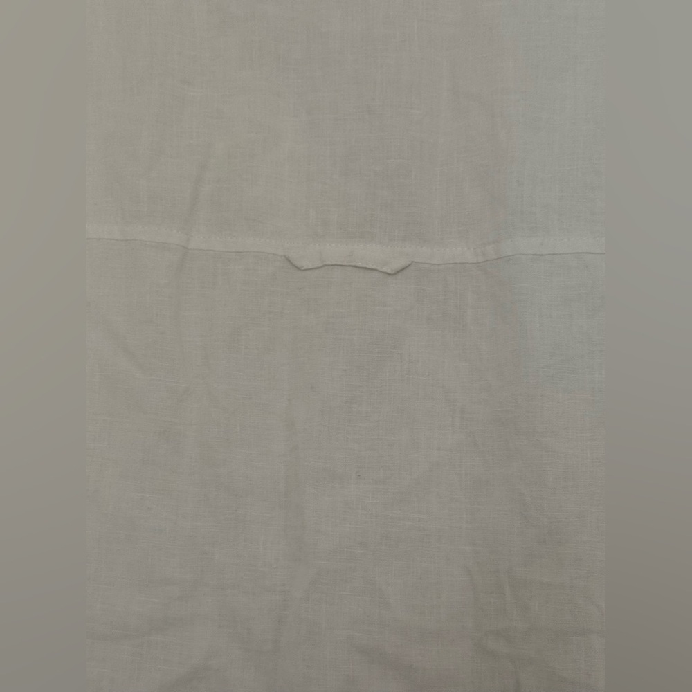 Eileen Fisher white sheer oversized blouse - Picture 12 of 15